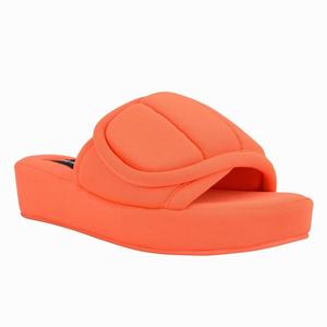 Nine West Lounge Platform Slippers Oranje Nederland | HZK-123896